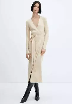 Вязаное платье Mango, beowy