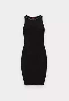 Вязаное платье MANGO Diesel, черный