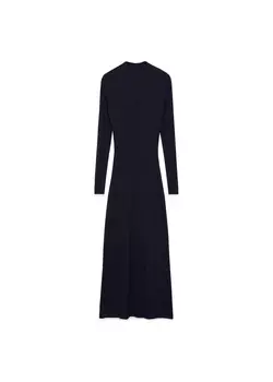 Вязаное платье MANGO Knitted dress Depaul, морской синий
