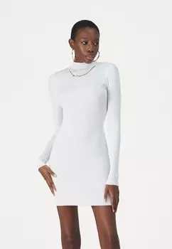 Вязаное платье MANGO LONG SLEEVED Diesel, белый