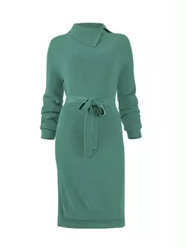 Вязаное платье Marc & Andr ELEGANT CONTUR, зеленый