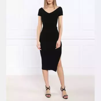 Вязаное платье Marella, черный