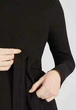 Вязаное платье MATERNITY JoJo Maman Bb, черный