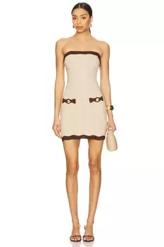 Вязаное платье Mavis Retrofete, metallic chestnut & bone