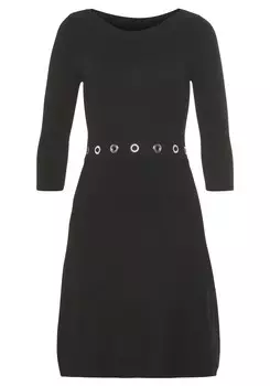 Вязаное платье MELROSE, черный