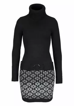 Вязаное платье MELROSE, черный