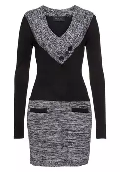 Вязаное платье MELROSE, серый