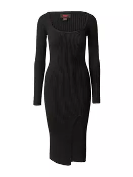 Вязаное платье Misspap, черный
