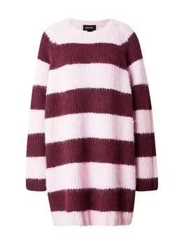 Вязаное платье Monki, красный