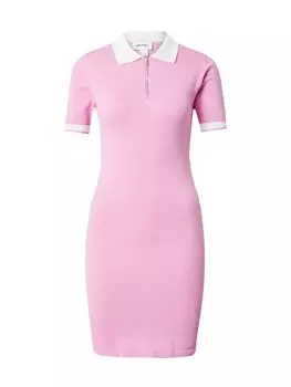 Вязаное платье Monki, розовый