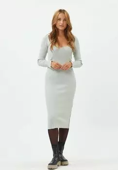 Вязаное платье Moves, бежевый