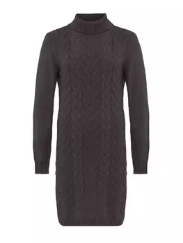 Вязаное платье Moxx Paris Belicia, серый