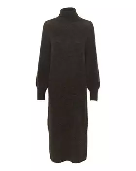 Вязаное платье My Essential Wardrobe Tammie, темно-коричневый