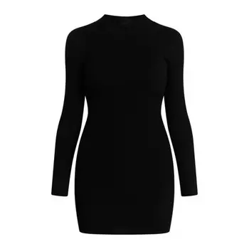 Вязаное платье MYMO, черный