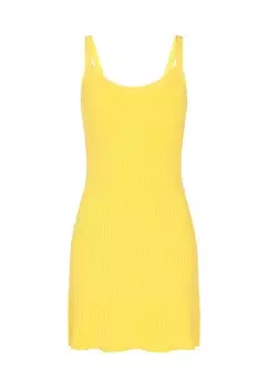 Вязаное платье MYMO, желтый