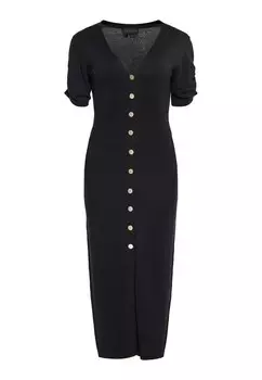Вязаное платье NAEMI Knitted dress, черный