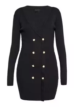 Вязаное платье NAEMI Knitted dress, черный