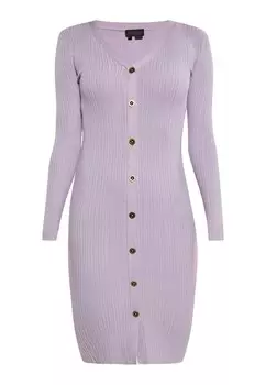 Вязаное платье NAEMI Knitted dress, лавандовый