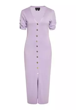 Вязаное платье NAEMI Knitted dress, лавандовый