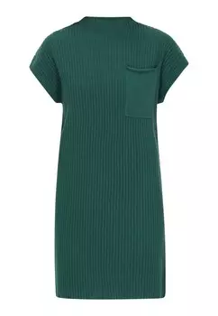 Вязаное платье NAEMI, темно-зеленый