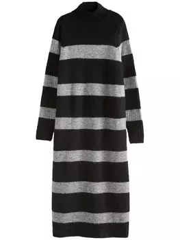 Вязаное платье Next, черный