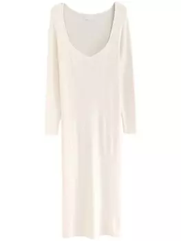Вязаное платье Next Knitted dress, белый