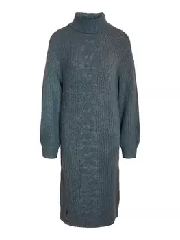 Вязаное платье Noisy May ROSIE, пыльный синий