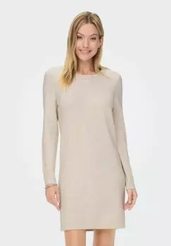 Вязаное платье ONLY, бежевый