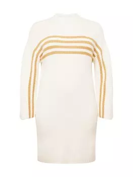 Вязаное платье Only Carmakoma KATIA, цвет Stone