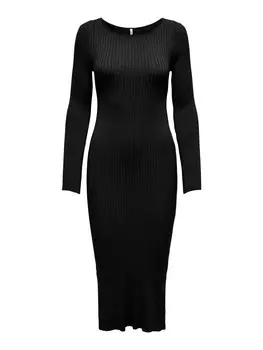 Вязаное платье ONLY Knitted dress ONLMEDDI, черный