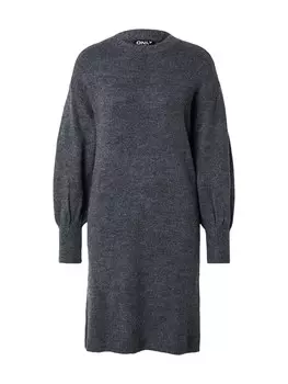 Вязаное платье ONLY ONLJada, темно-серый