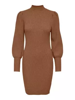 Вязаное платье Only ONLKATIA, коричневый