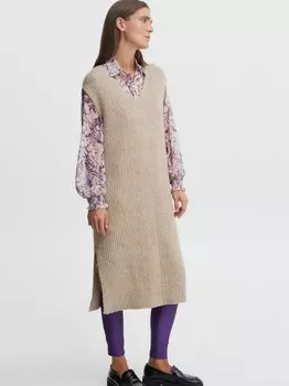 Вязаное платье от mayly B.Young, бежевый