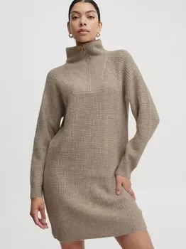 Вязаное платье от миши B.Young, бежевый