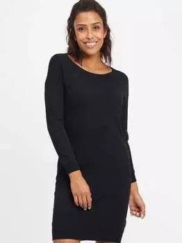 Вязаное платье окселла Oxmo, черный