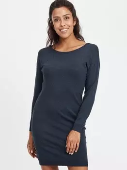 Вязаное платье окселла Oxmo, синий