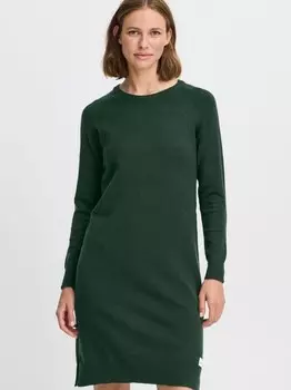 Вязаное платье оксмарин Oxmo, зеленый