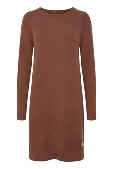 Вязаное платье Oxmo MAREEN, коричневый