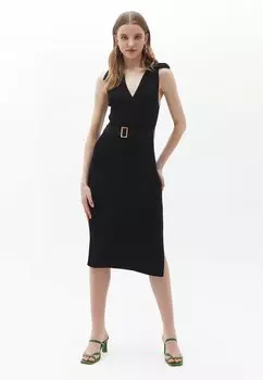 Вязаное платье OXXO, черный