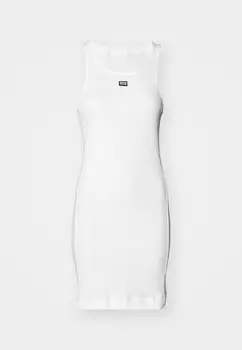 Вязаное платье PAINTER MOSCHINO, белый