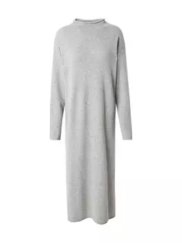 Вязаное платье Part Two Knitted dress Luella, пятнистый серый
