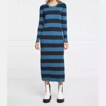 Вязаное платье Pepe Jeans London, синий