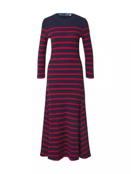 Вязаное платье Polo Ralph Lauren Knitted dress, темно-синий