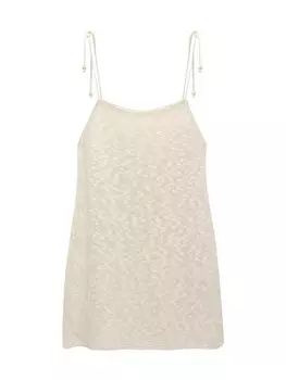 Вязаное платье Pull&Bear, бежевый