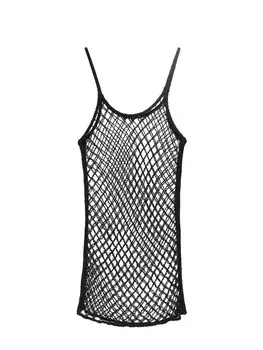 Вязаное платье Pull&Bear, черный