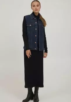 Вязаное платье PULZ, черный