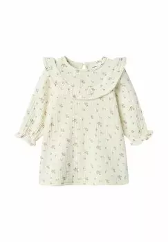 Вязаное платье REGULAR FIT Name it, слоновая кость