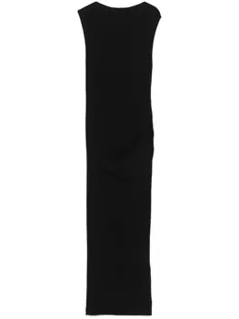 Вязаное платье Рика Оуэнса Rick Owens, черный