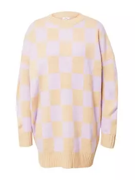 Вязаное платье River Island Knitted dress, цвет light orange