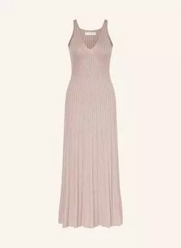 Вязаное платье с льном Inwear, бежевый